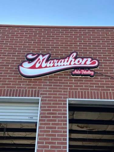 3D Acrylic Front Lit Letters sign photo from customer Ishita P.