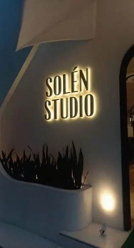 3D Metal Backlit Letters sign photo from customer Neha B.