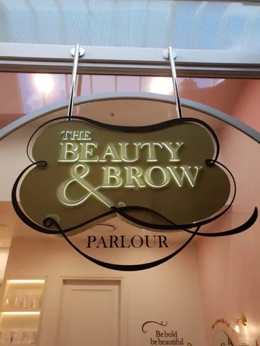 3D Non-Lit Letters on Backboard sign photo from customer Ashley T.
