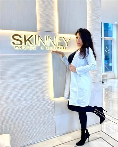 3D Metal Backlit Letters sign photo from customer Ayesha K.