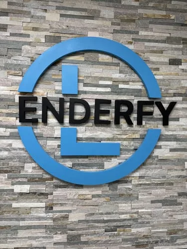 3D Metal Non-Lit Letters sign photo from customer Daniel B.