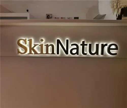 3D Metal Backlit Letters sign photo from customer James W.