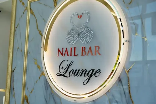 3D Acrylic Non-Lit Letters sign photo from customer Hannah