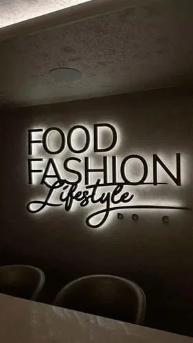 3D Metal Backlit Letters sign photo from customer Sophia T.