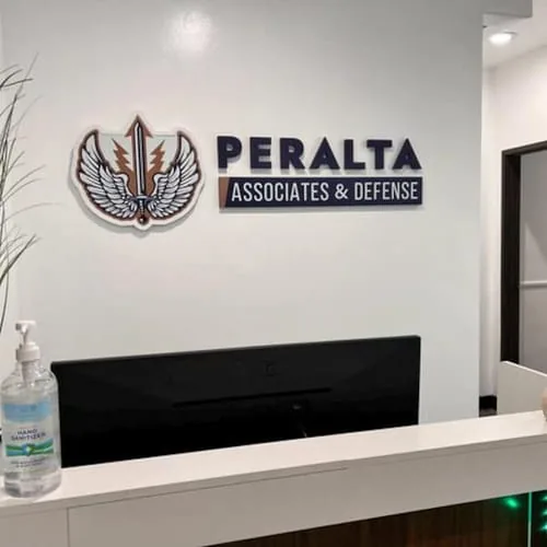 3D Metal Non-Lit Letters sign photo from customer Lauren M.