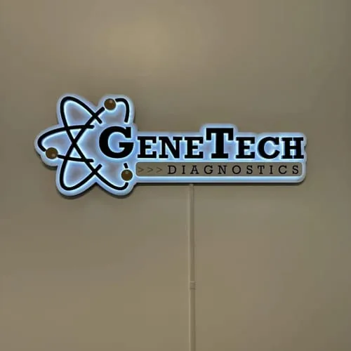 3D Non-Lit Letters on Backboard sign photo from customer James T.
