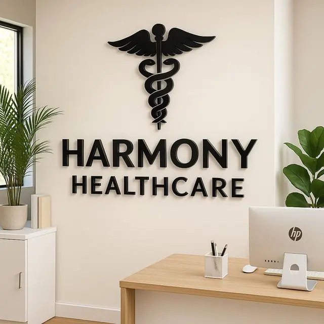 2D Metal Sign by Signage.inc