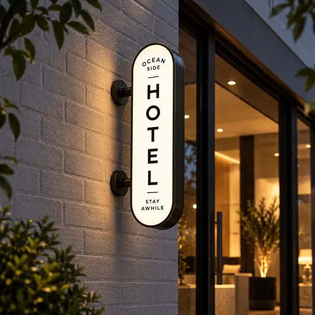 3D Lightbox Signage by Signage.inc